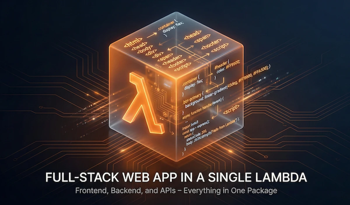 Running a Full MVC App Inside AWS Lambda with Embedded Resources